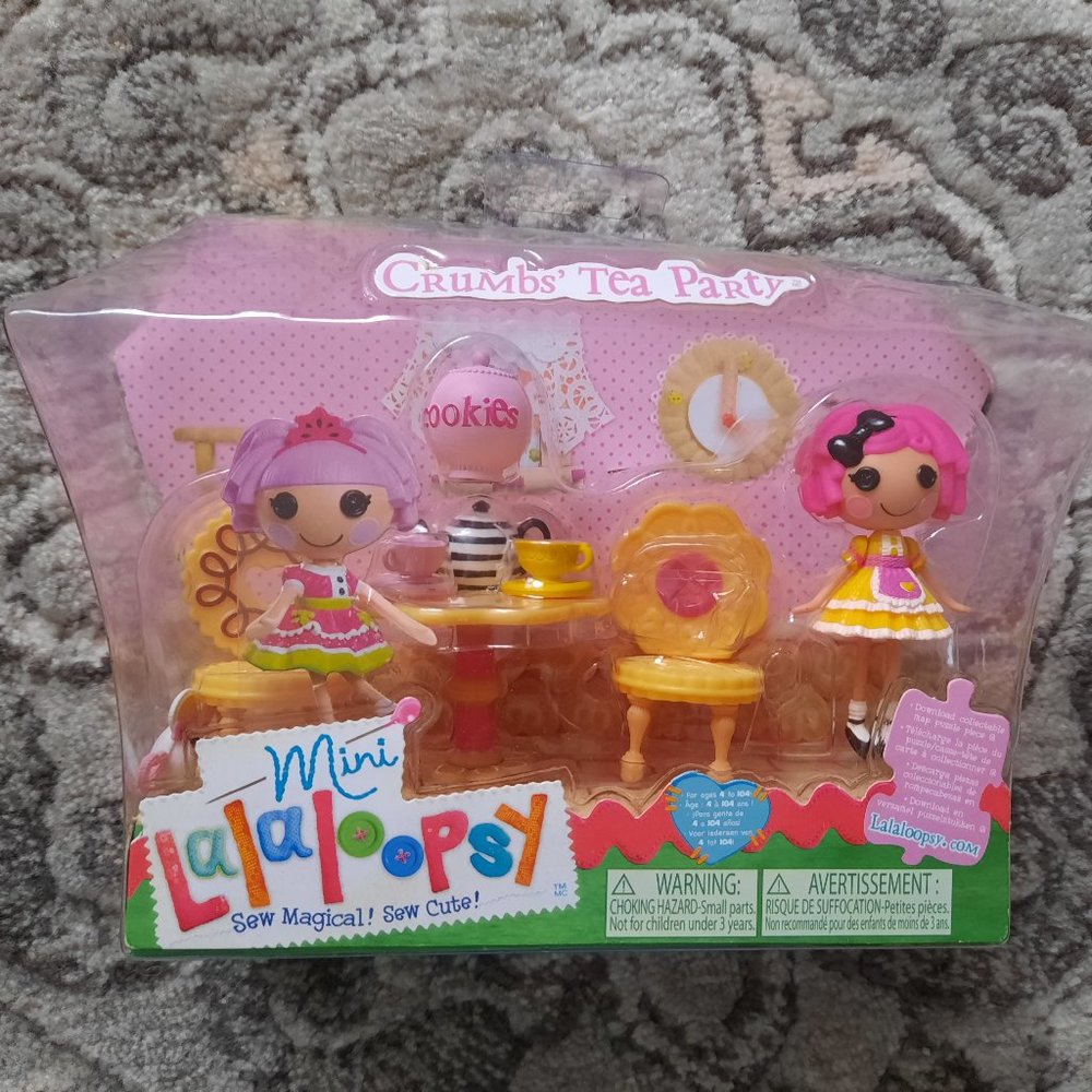 Lalaloopsy Crumbs Tea Party set